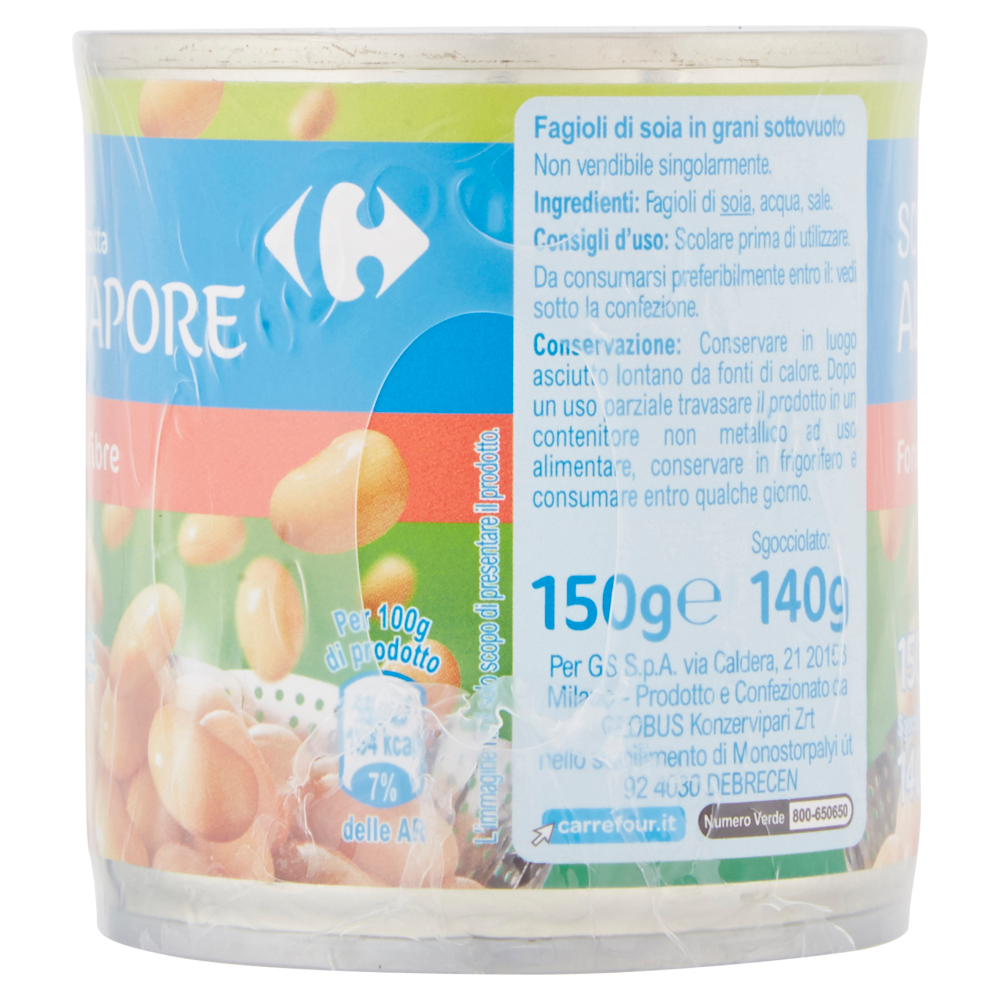 Carrefour Soia cotta al Vapore 3 x 150 g