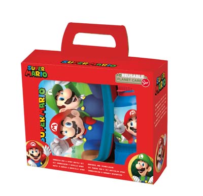 Stor 21473 contenitore portapranzo Set per borsa portapranzo Plastica Multicolore 2 pz