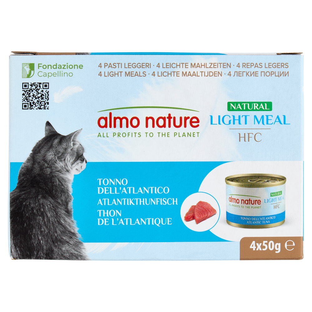 almo nature Natural Light Meal HFC Tonno dell'Atlantico 4 x 50 g