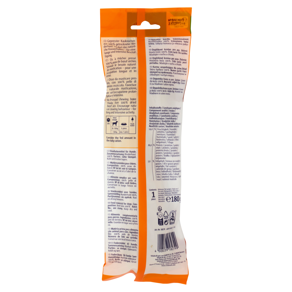 Vitakraft Long Lasting Chews Osso da Masticare Come Passatempo 1 pezzo 180 g