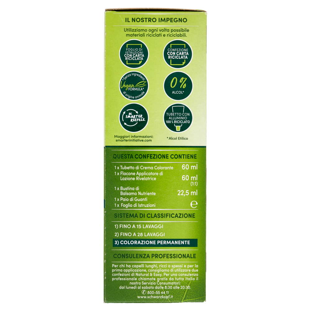 Schwarzkopf Natural&Easy 536 Biondo Dorato Naturale