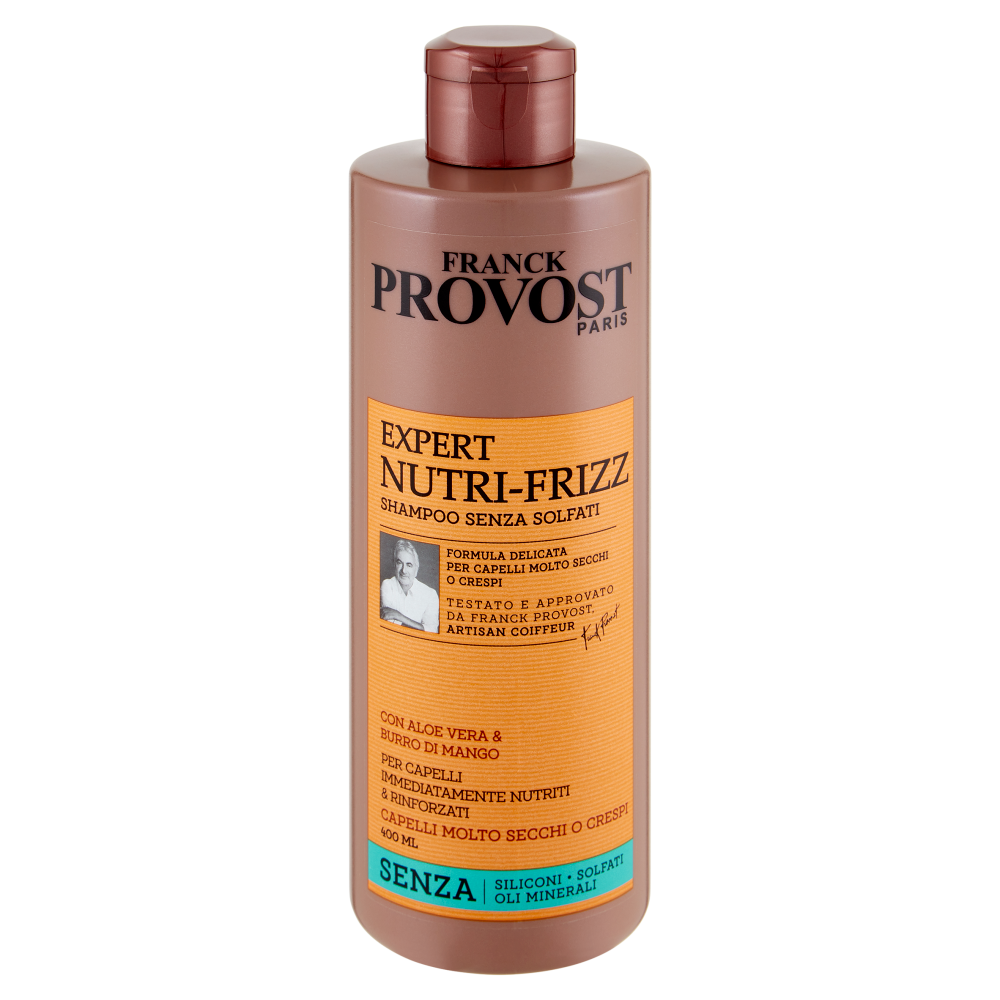 Franck Provost Expert Nutri-Frizz Shampoo Senza Solfati 400 ml