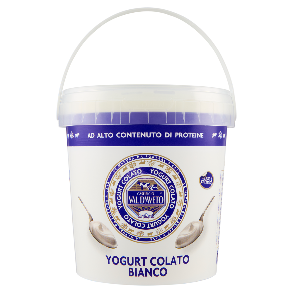 Caseificio Val D'Aveto Yogurt Colato Bianco 1000 g