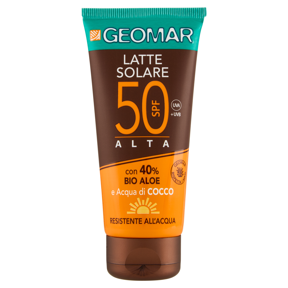 Geomar Latte Solare SPF 50 Alta 100 mL