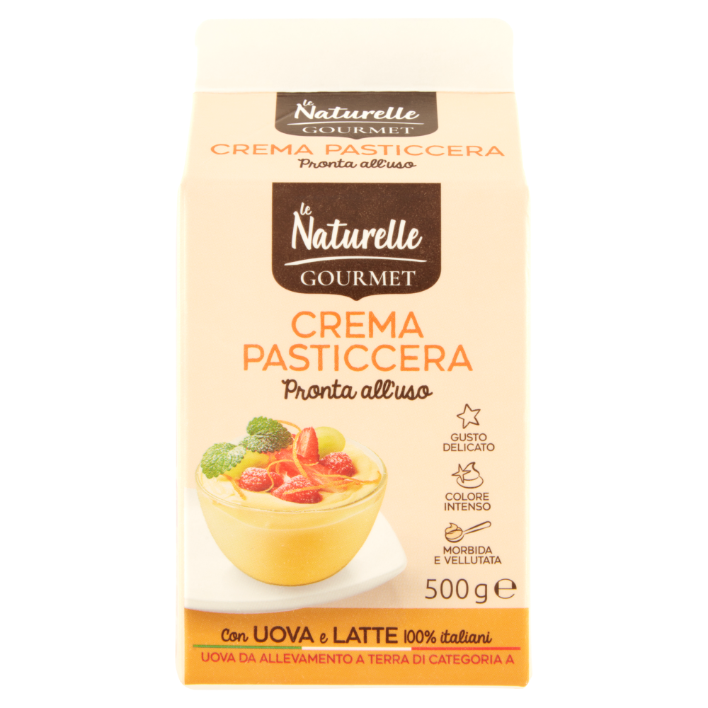 le Naturelle Gourmet Crema Pasticcera Pronta all'uso 500 g
