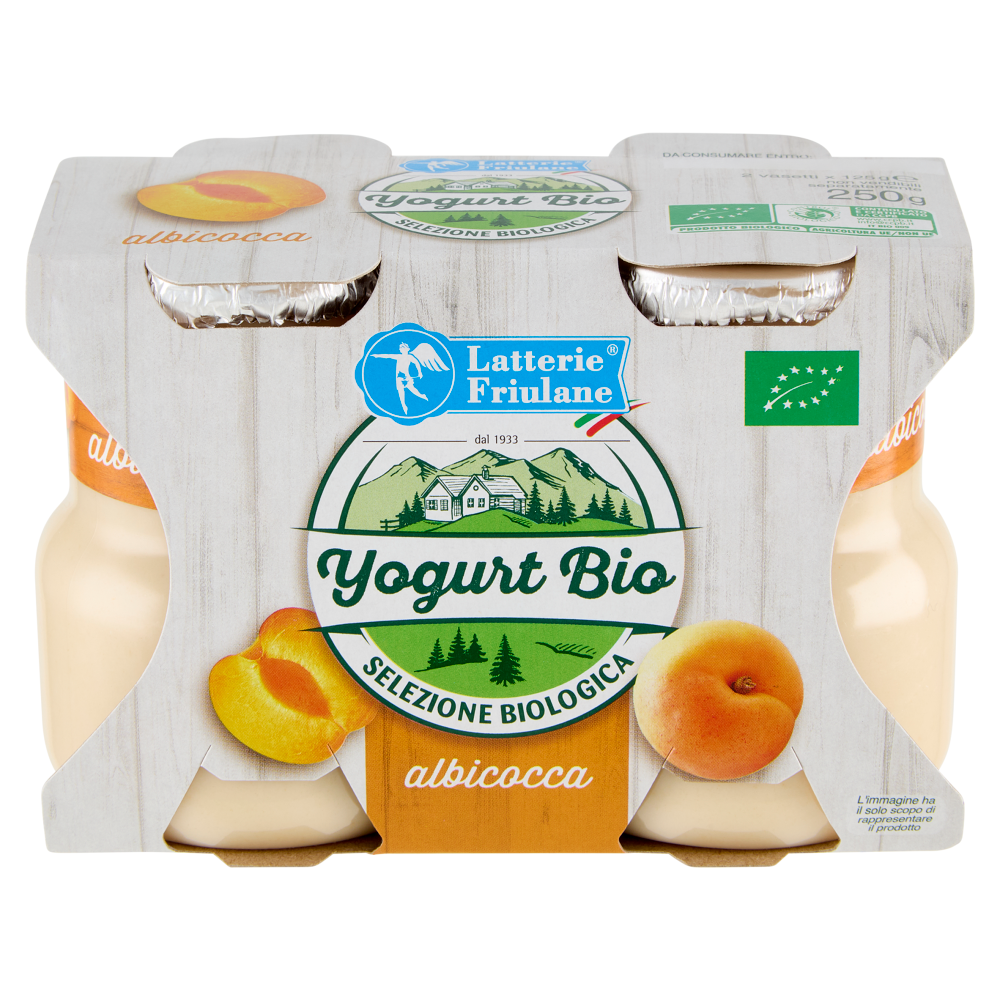 Latterie Friulane Yogurt Bio albicocca 2 x 125 g