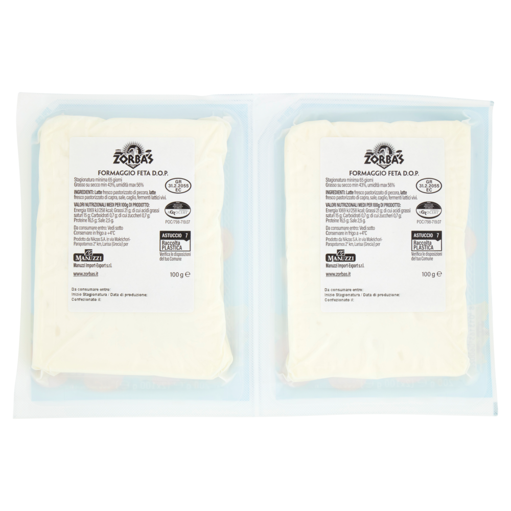 Zorbas Feta 2 x 100 g