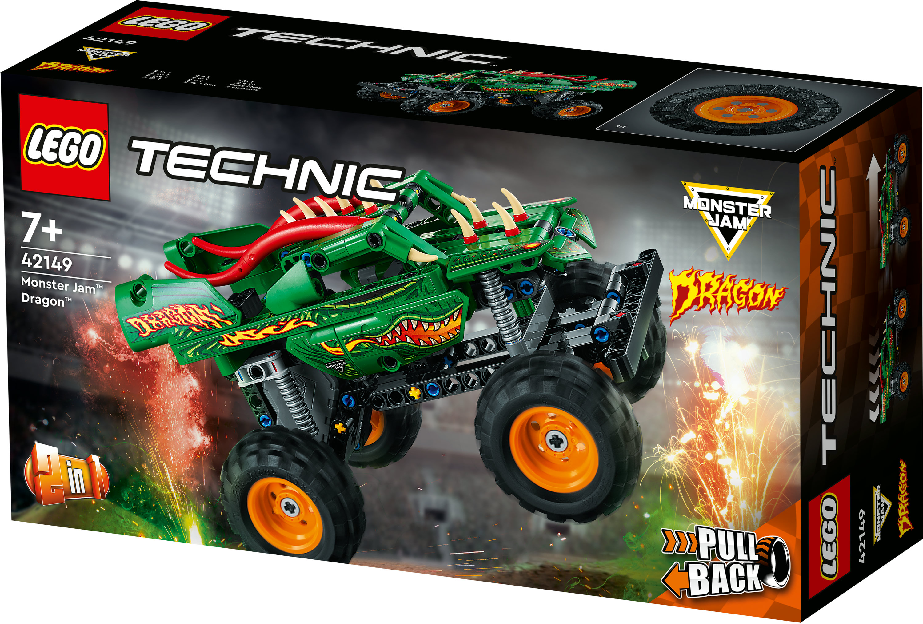 LEGO Technic Monster Jam&trade; Dragon&trade;
