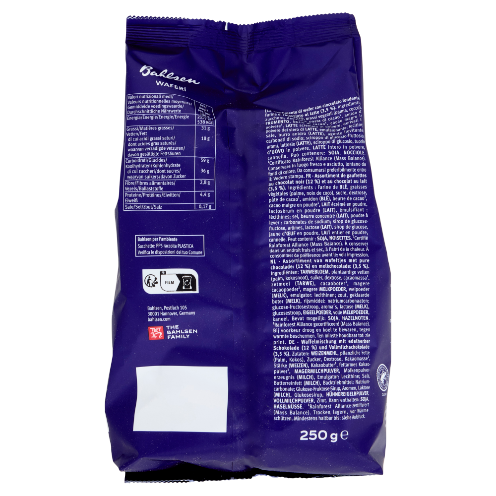 Bahlsen Waferì 250 g