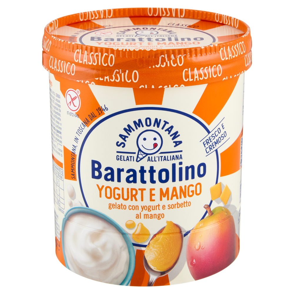 Sammontana Barattolino Classico Yogurt e Mango 500 g