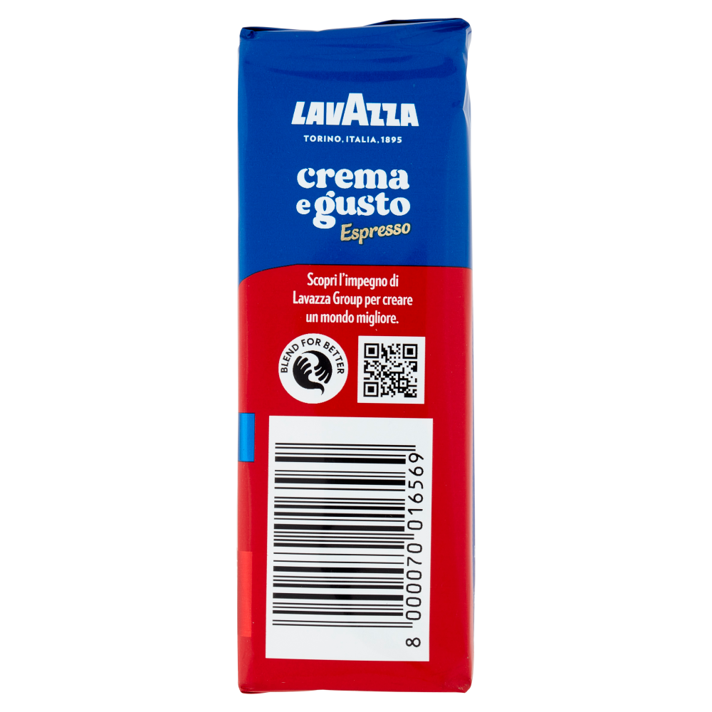 Lavazza Crema e Gusto Espresso Classico Caffè Macinato 2 x 250 g