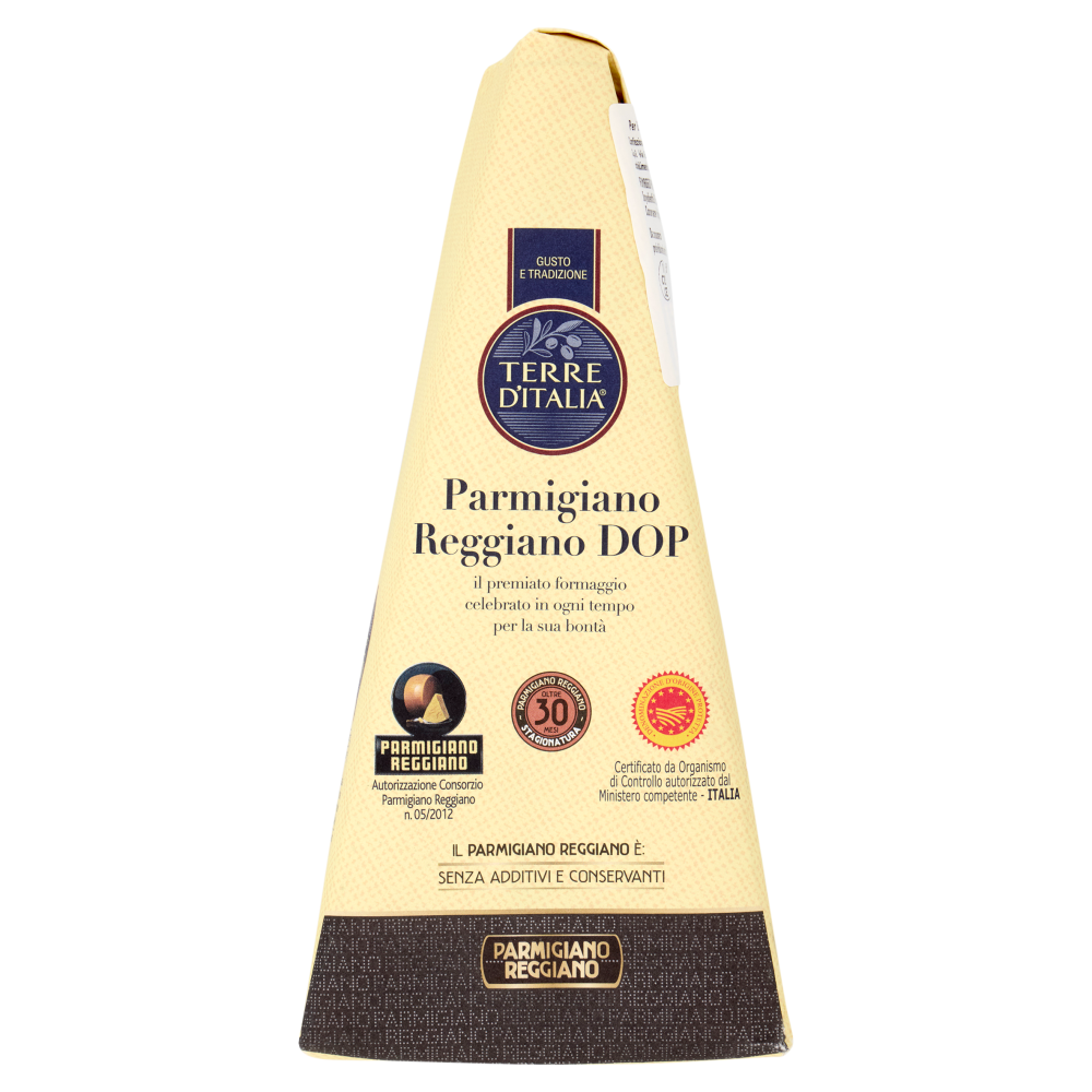 Terre d'Italia Parmigiano Reggiano DOP Stagionatura Oltre 30 Mesi 500 g