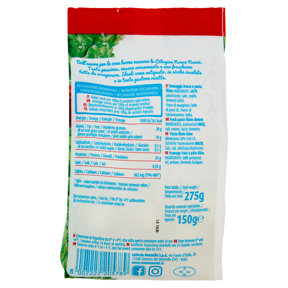 Nonno Nanni Ciliegine 150 g