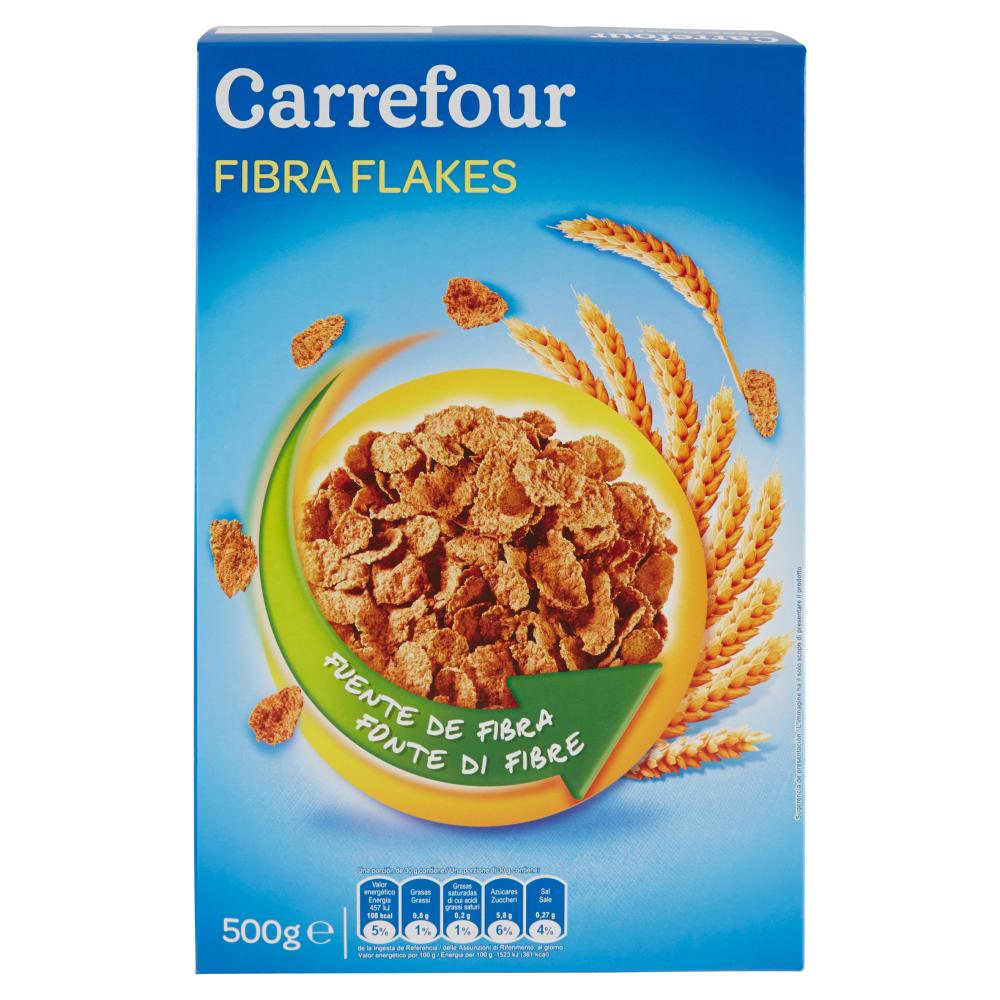 Carrefour Fibra Flakes 500 g Carrefour