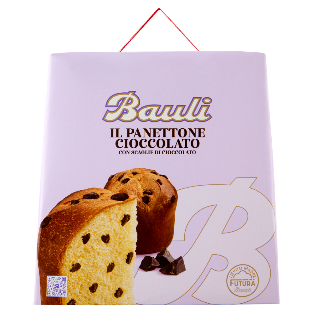 Bauli il Panettone Cioccolato con Scaglie di Cioccolato 750 g