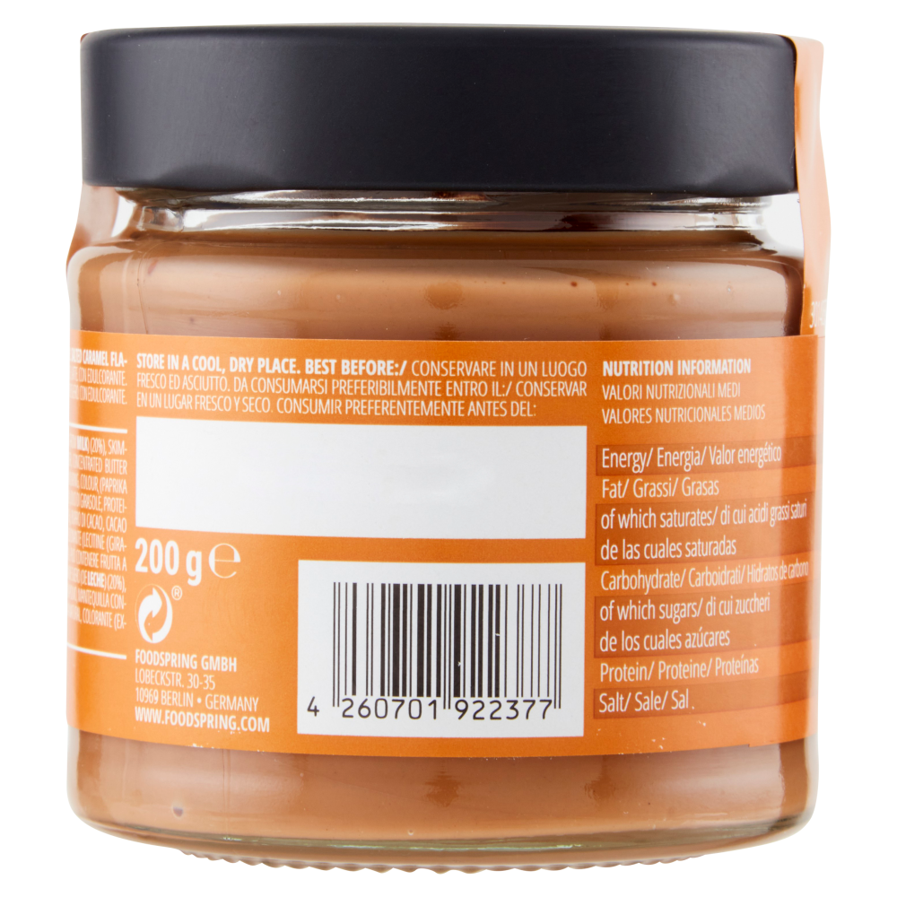 foodspring Protein Cream Gusto Caramello Salato 200 g