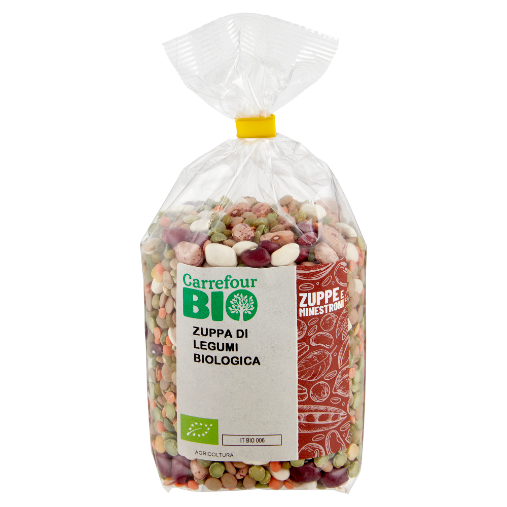 Carrefour Bio Zuppa di Legumi Biologica 350 g