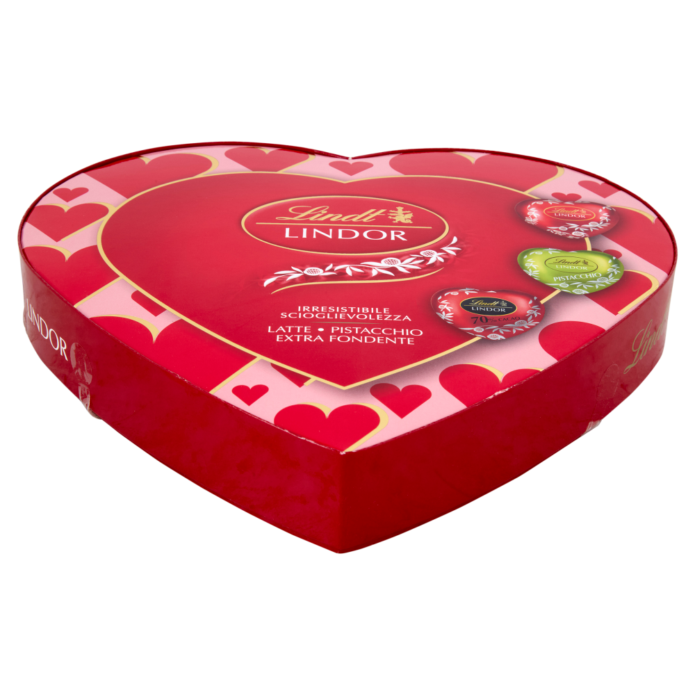 Lindt Lindor scatola cuore assortita 178 g