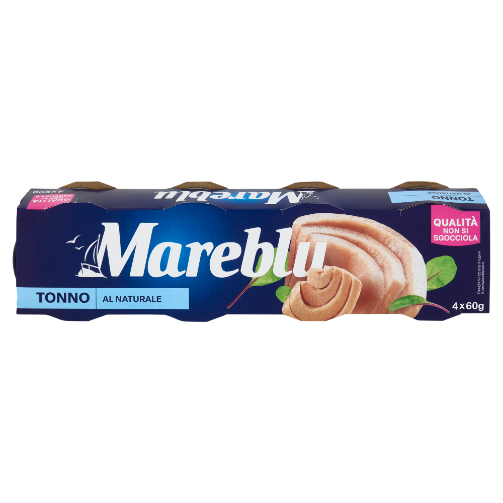 Mareblu Tonno al Naturale 4 x 60 g