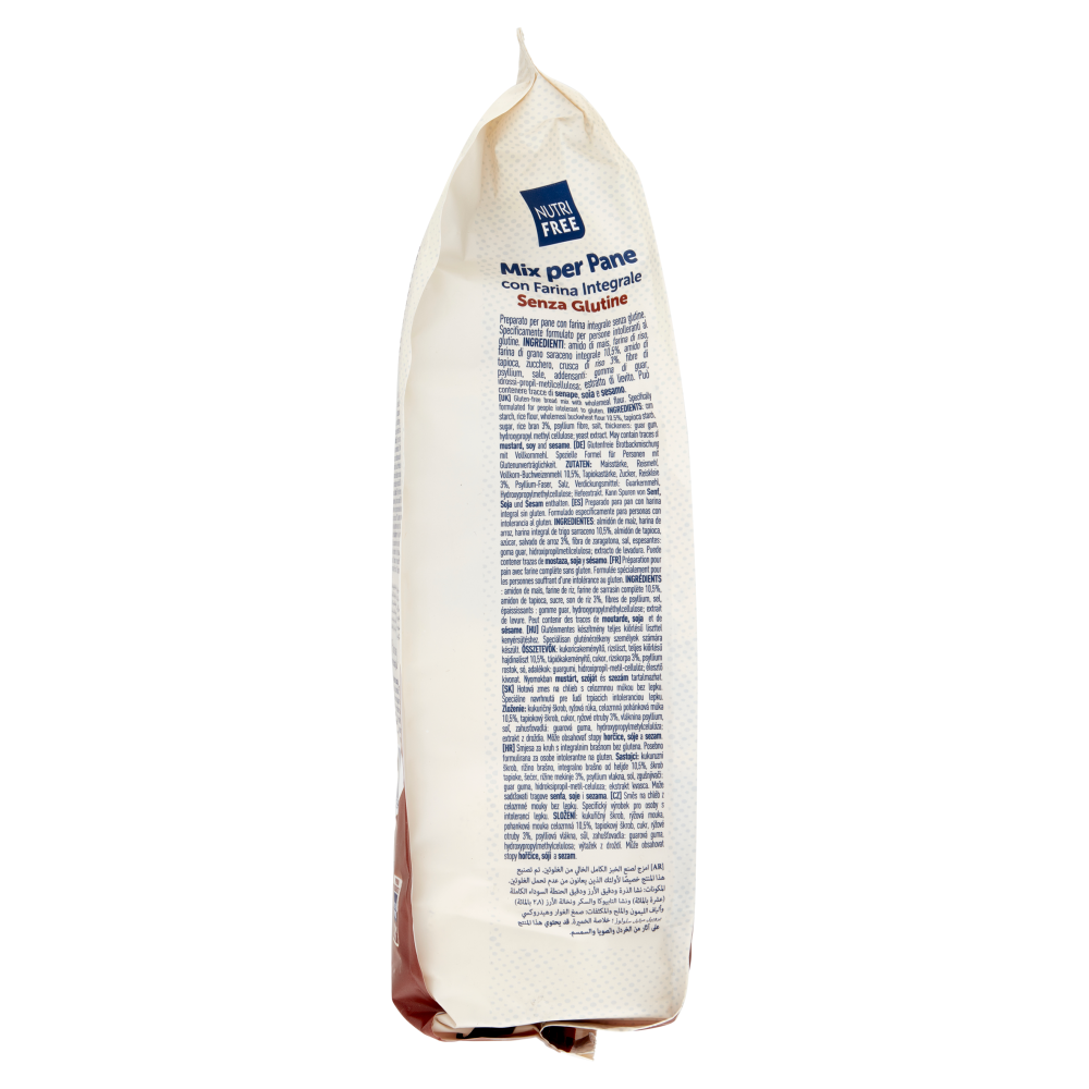Nutrifree Mix per Pane con Farina Integrale Senza Glutine 1000 g