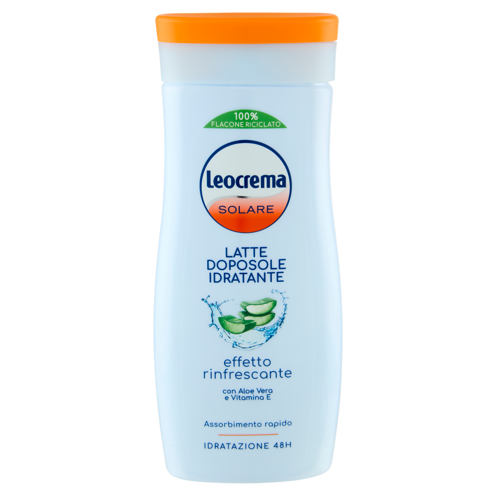 Leocrema Solare Latte Doposole Idratante effetto rinfrescante 200 ml