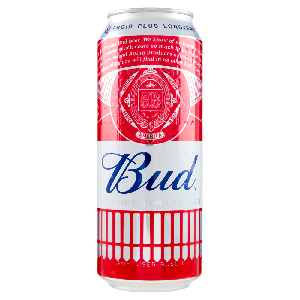 Bud Birra lager americana lattina 50 cl