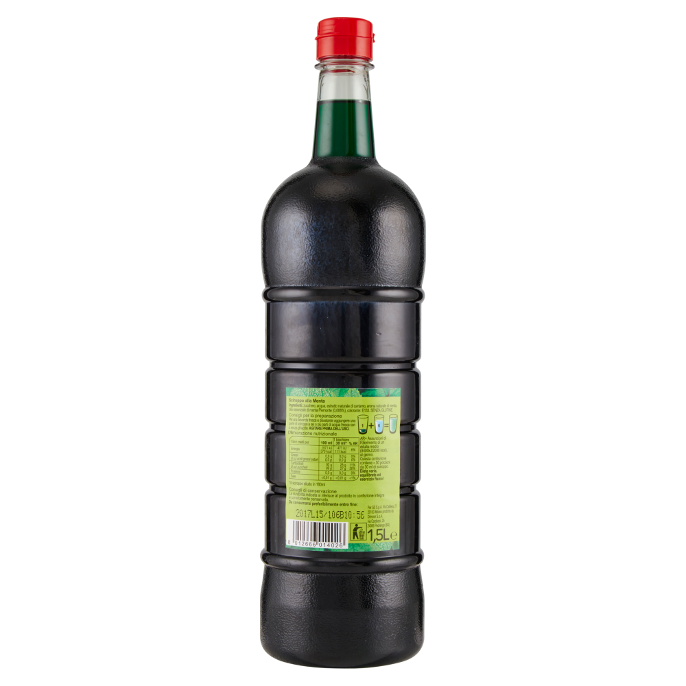 Carrefour Sciroppo alla Menta con Menta Piemonte 1,5 L