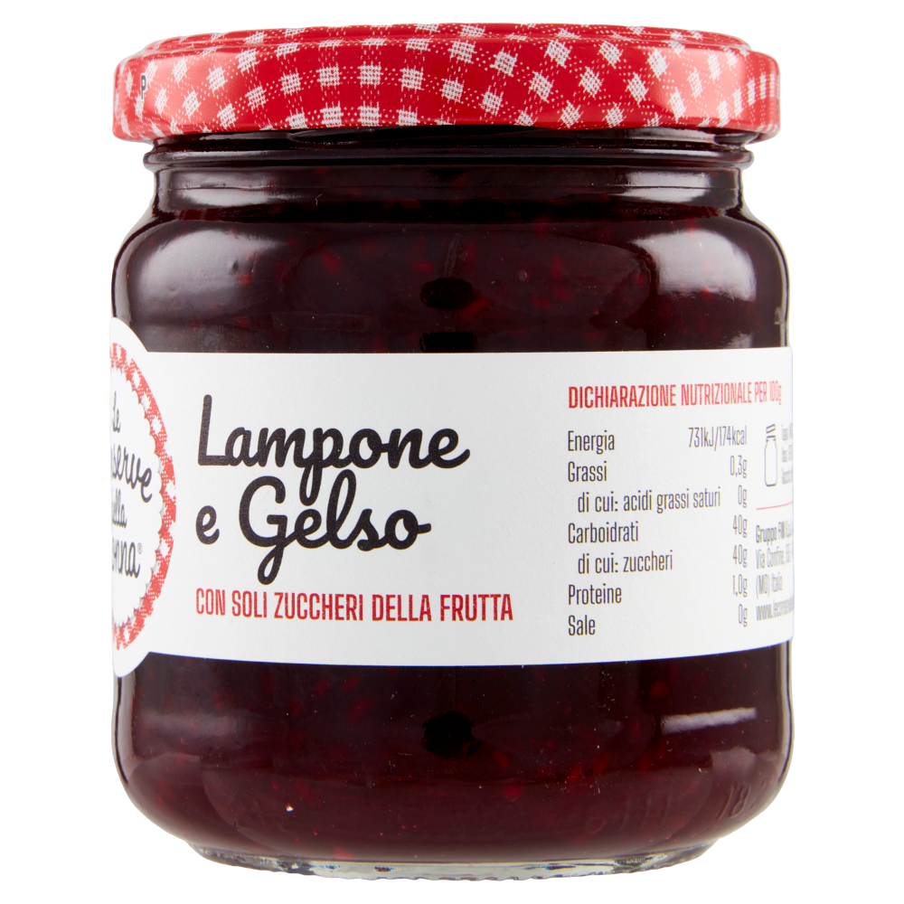 Le Conserve della Nonna Lampone e Gelso 210 g