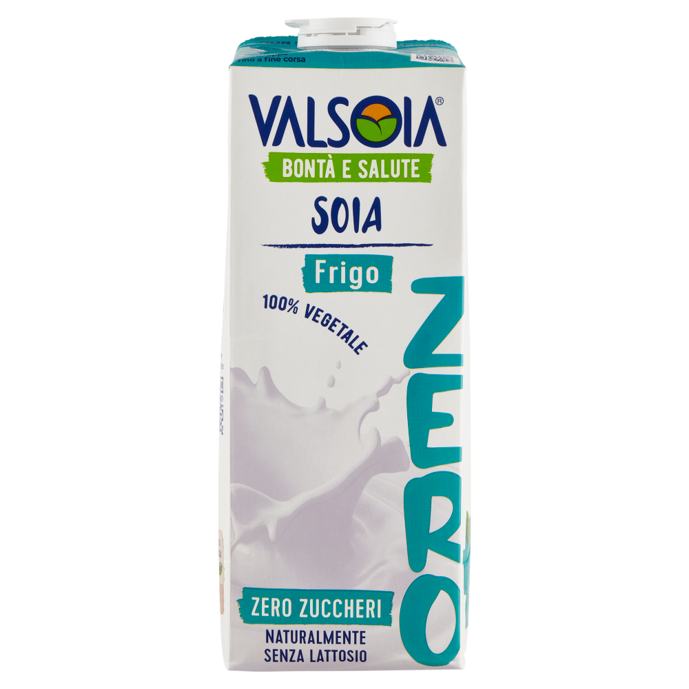 Valsoia Bontà e Salute Soia Drink Zero Zuccheri Frigo 1000 ml