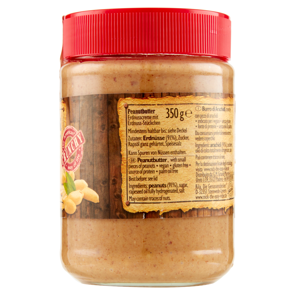 Nick Peanut-butter Crunchy 350 g
