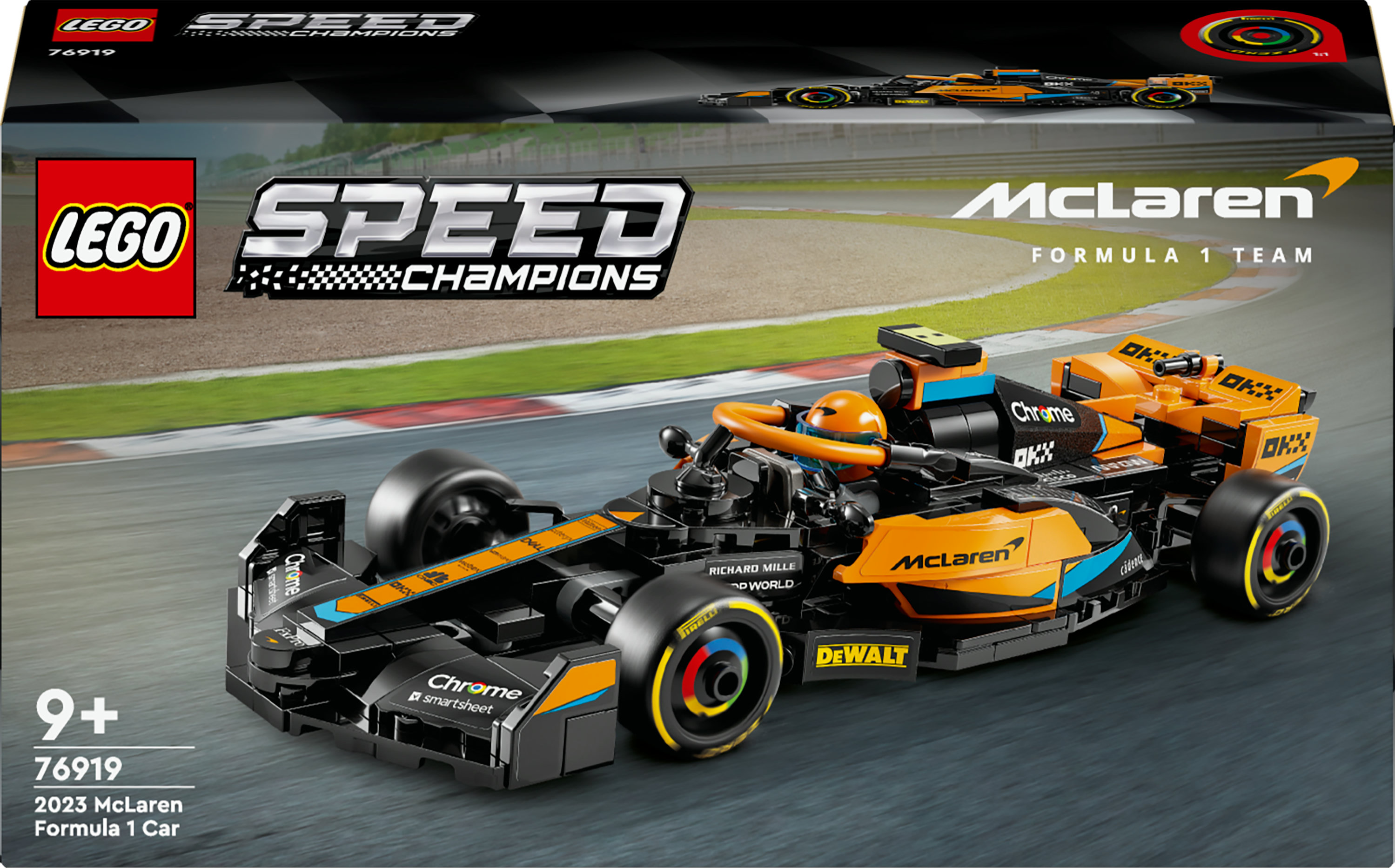 LEGO Speed Champions Monoposto da corsa McLaren Formula 1 2023