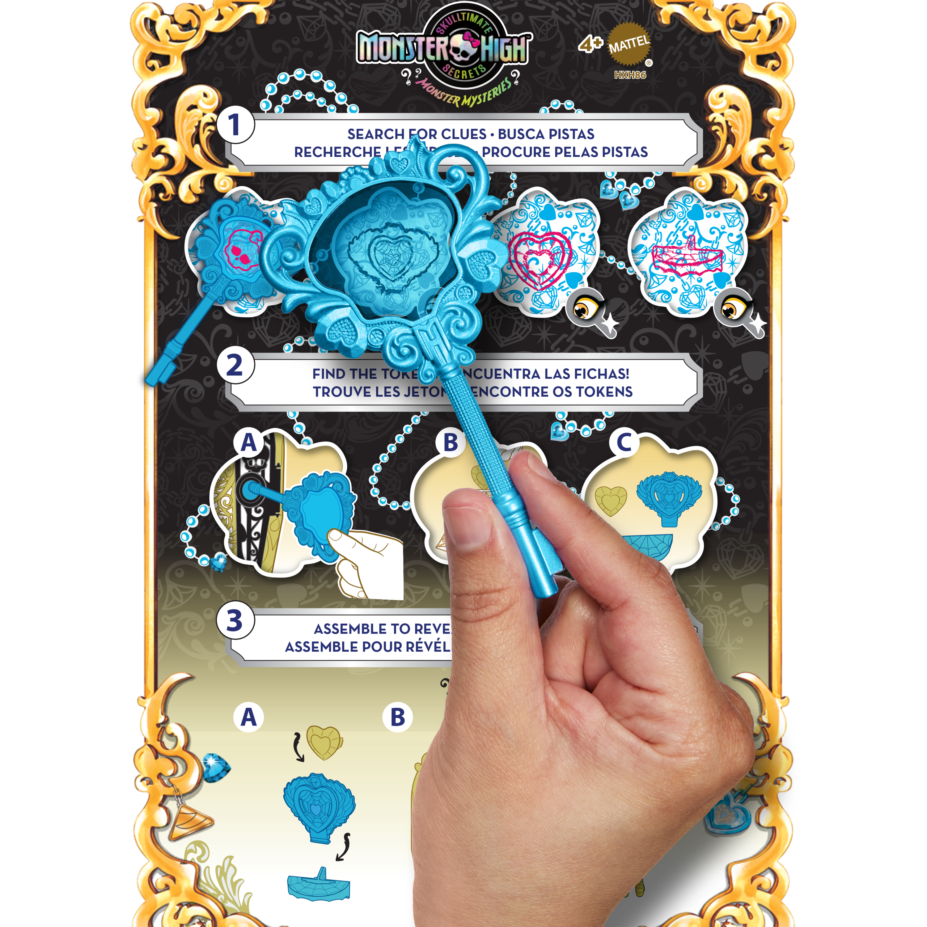 Monster High Skulltimate Secrets HXH86 bambola