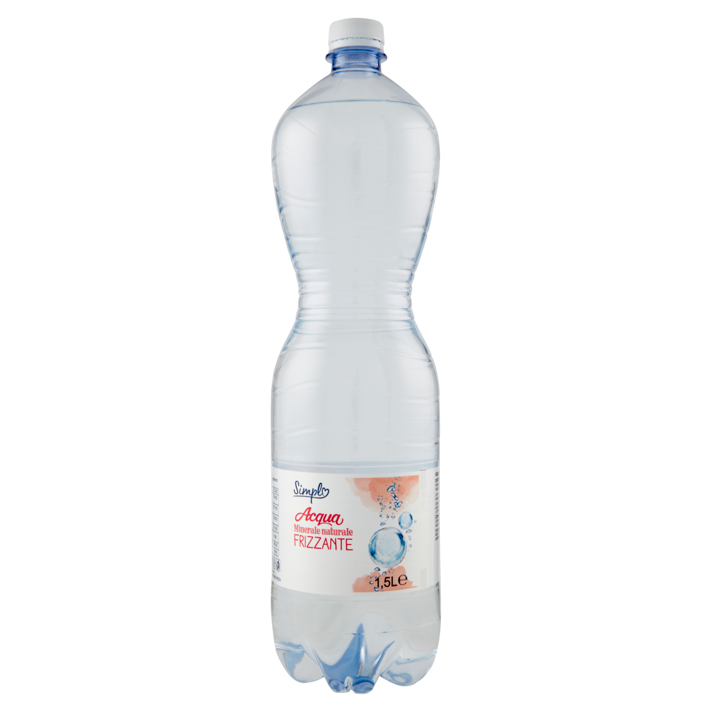 Simpl Acqua Minerale naturale Frizzante 1,5 L