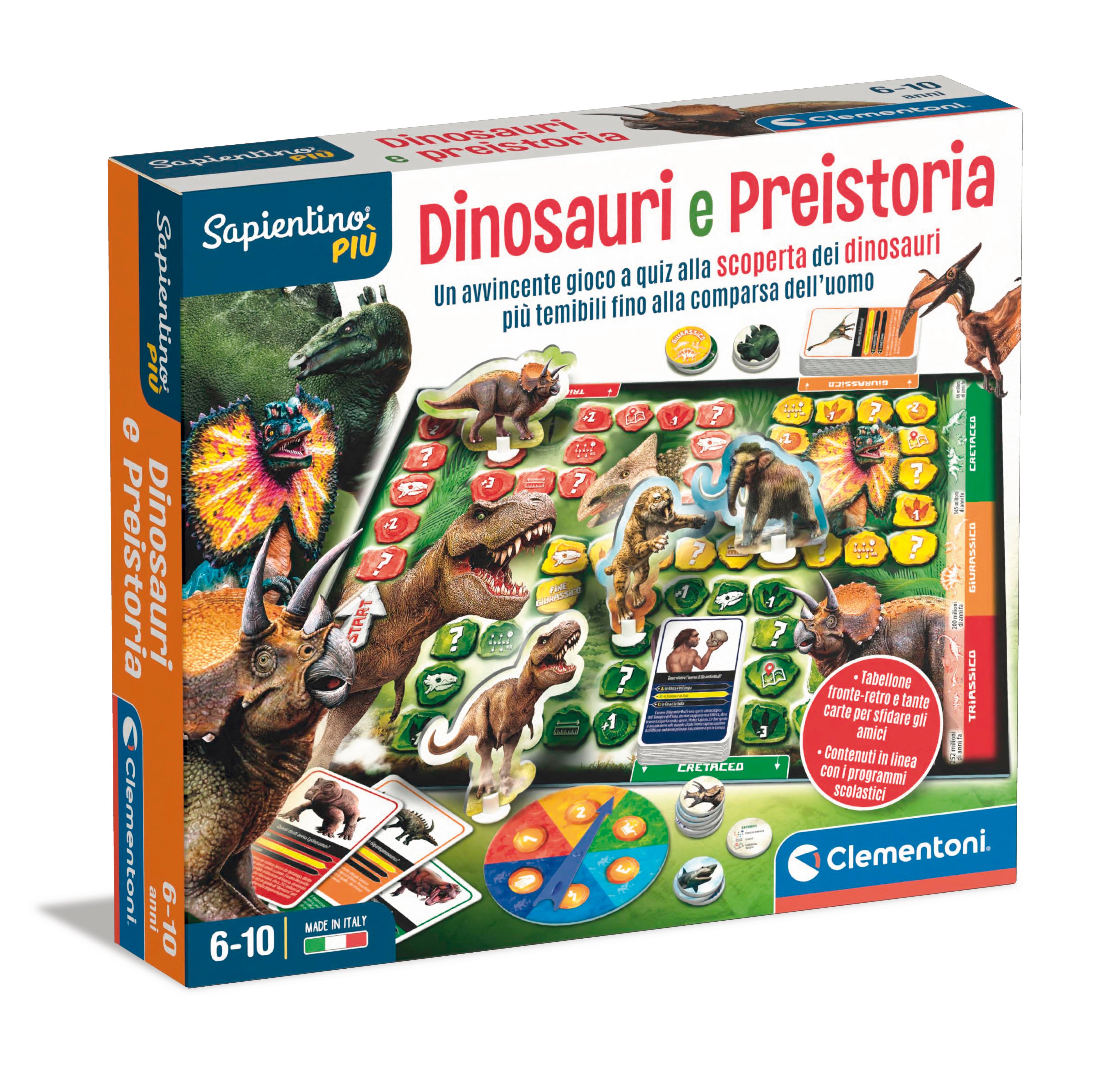 Clementoni Sapientino Più Dinosauri e Preistoria