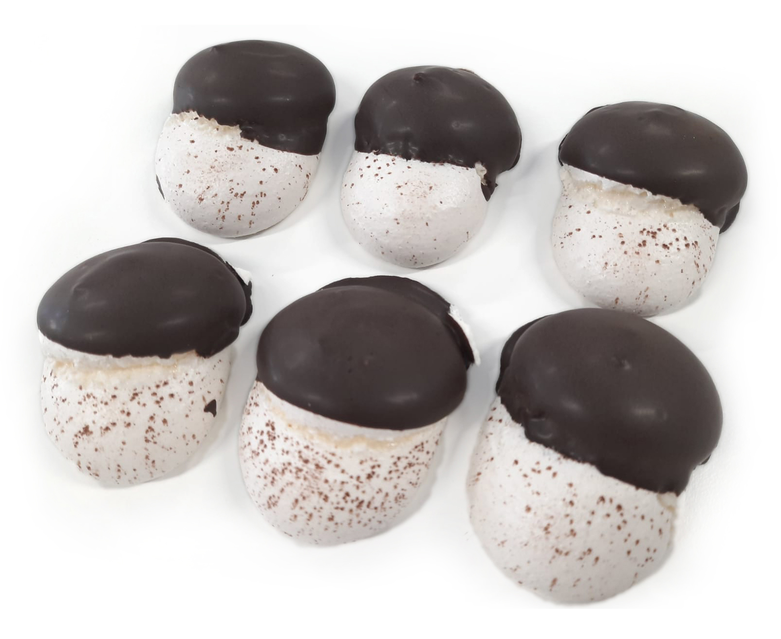 Funghetti di Meringa al Cacao