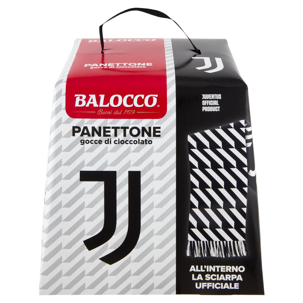 Balocco Panettone gocce di cioccolato Juventus 500 g