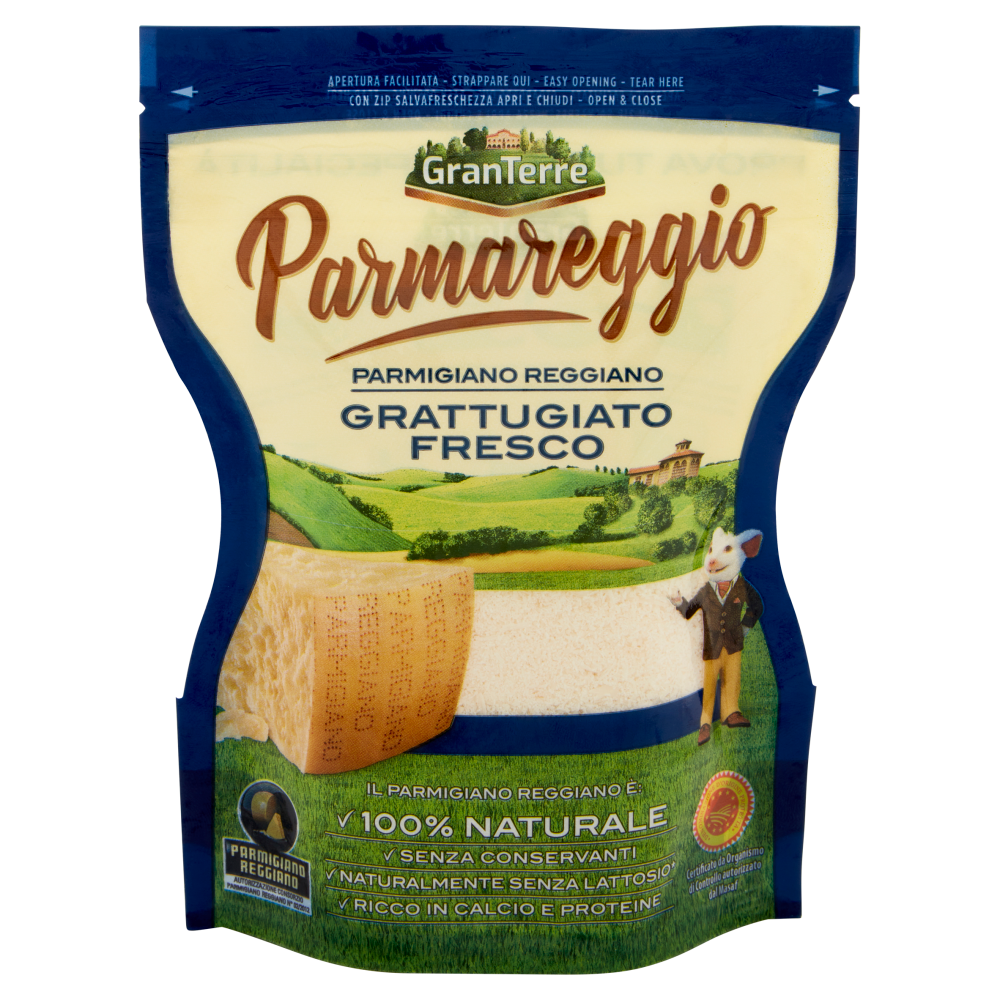 Parmareggio Parmigiano Reggiano Grattugiato Fresco 60 g