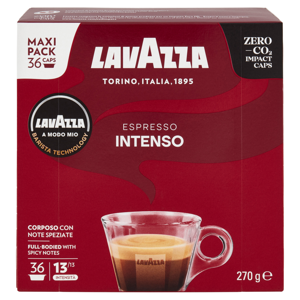 Lavazza A Modo Mio Espresso Intenso 36 Capsule 270 g