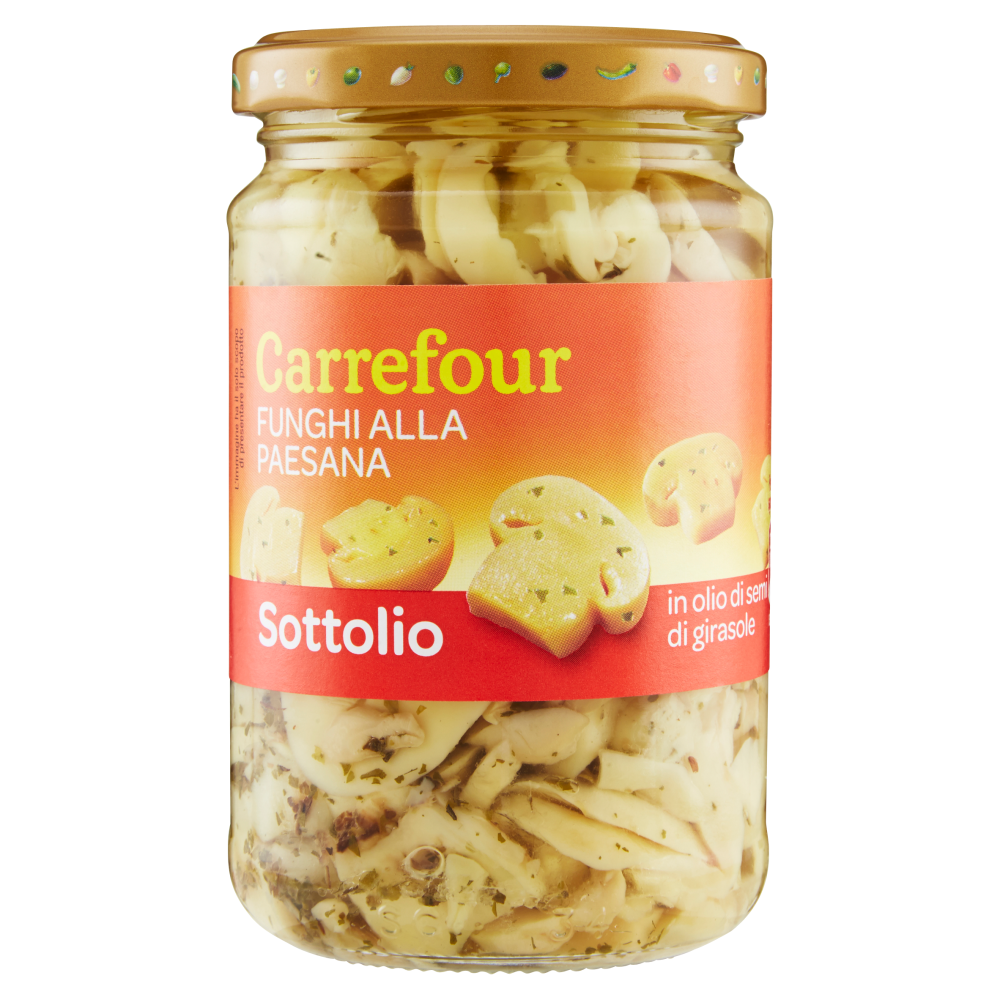 Carrefour Sottolio Funghi alla Paesana 280 g
