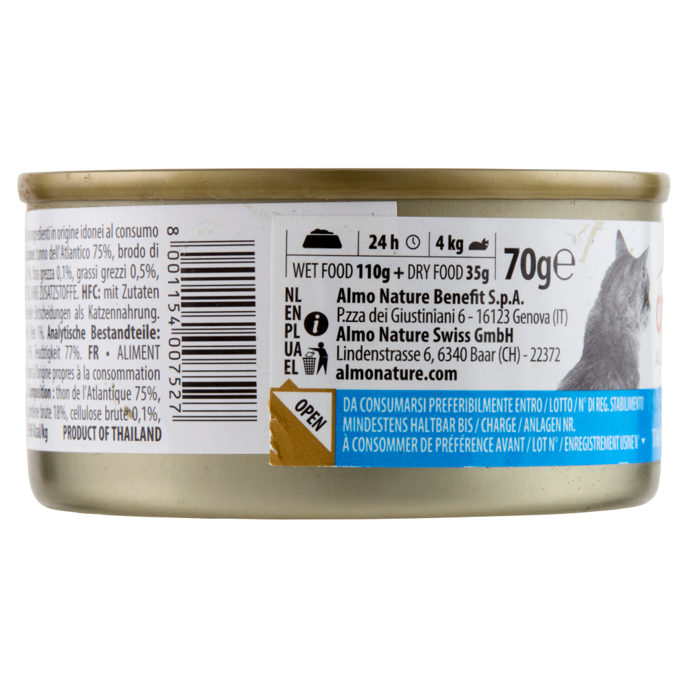 almo nature HFC Natural Tonno dell'Atlantico 70 g