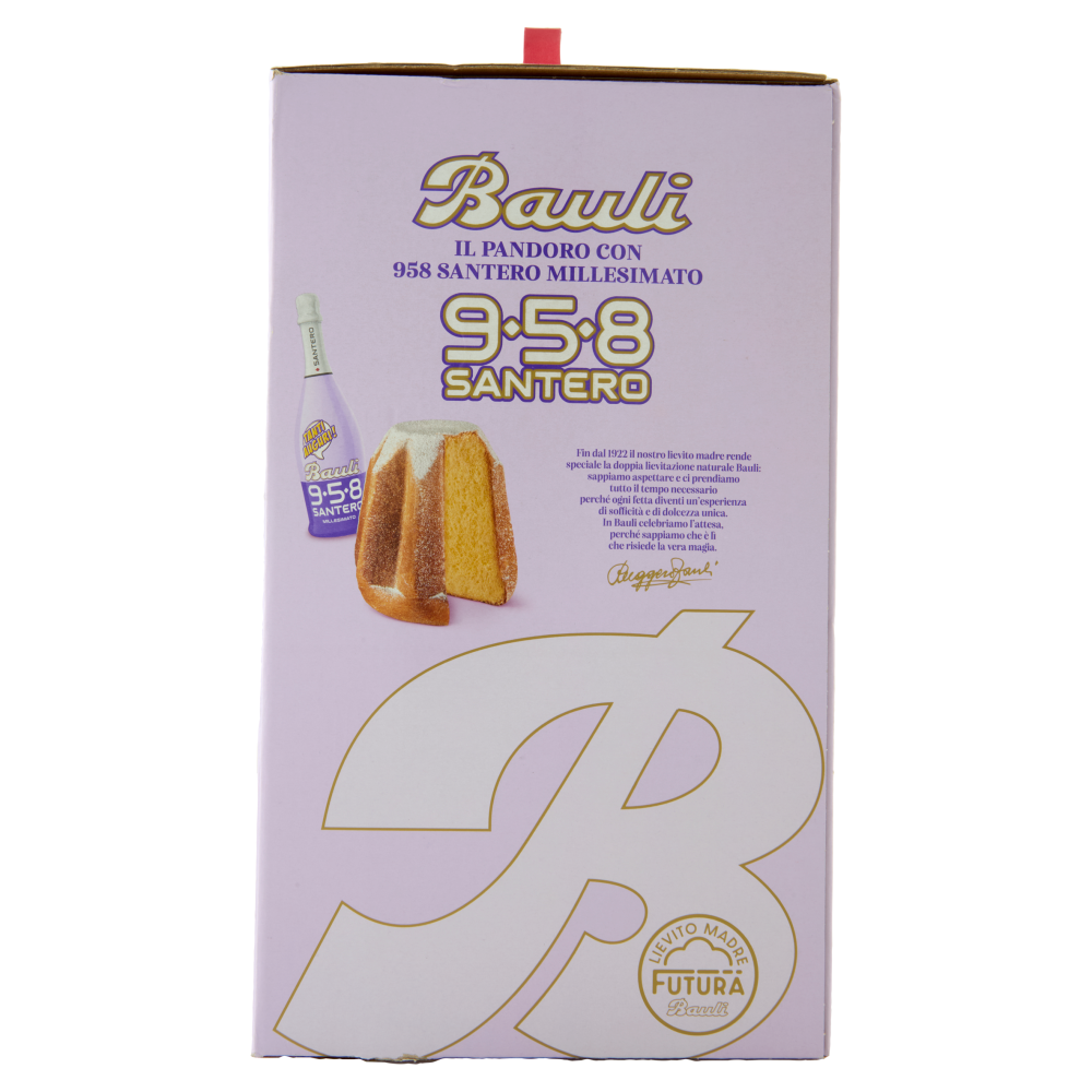 Bauli 958 Santero Pandoro Bauli 700 g + 958 Santero Millesimato 75 cl