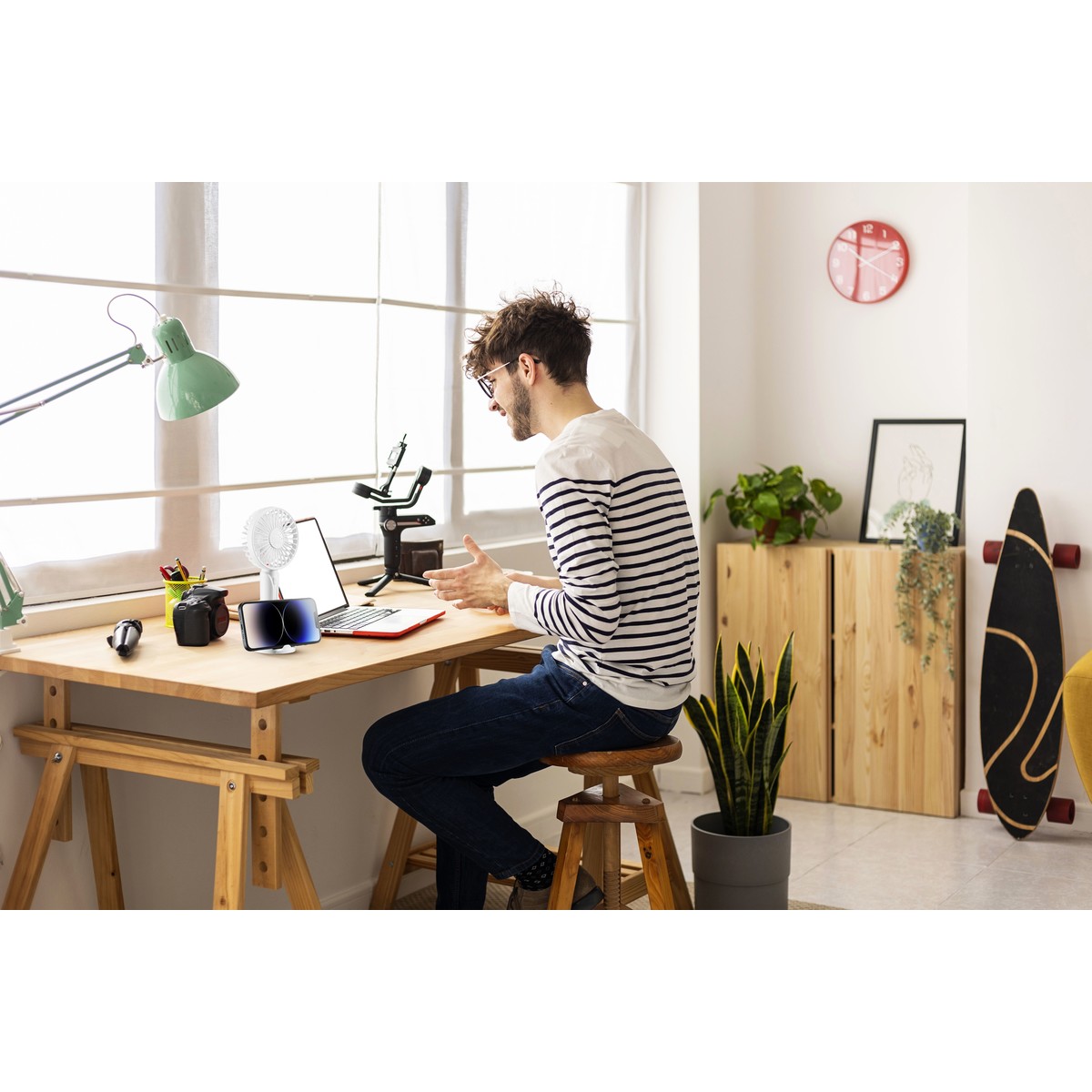 Tech Pop BREEZY Ventilatore Portatile