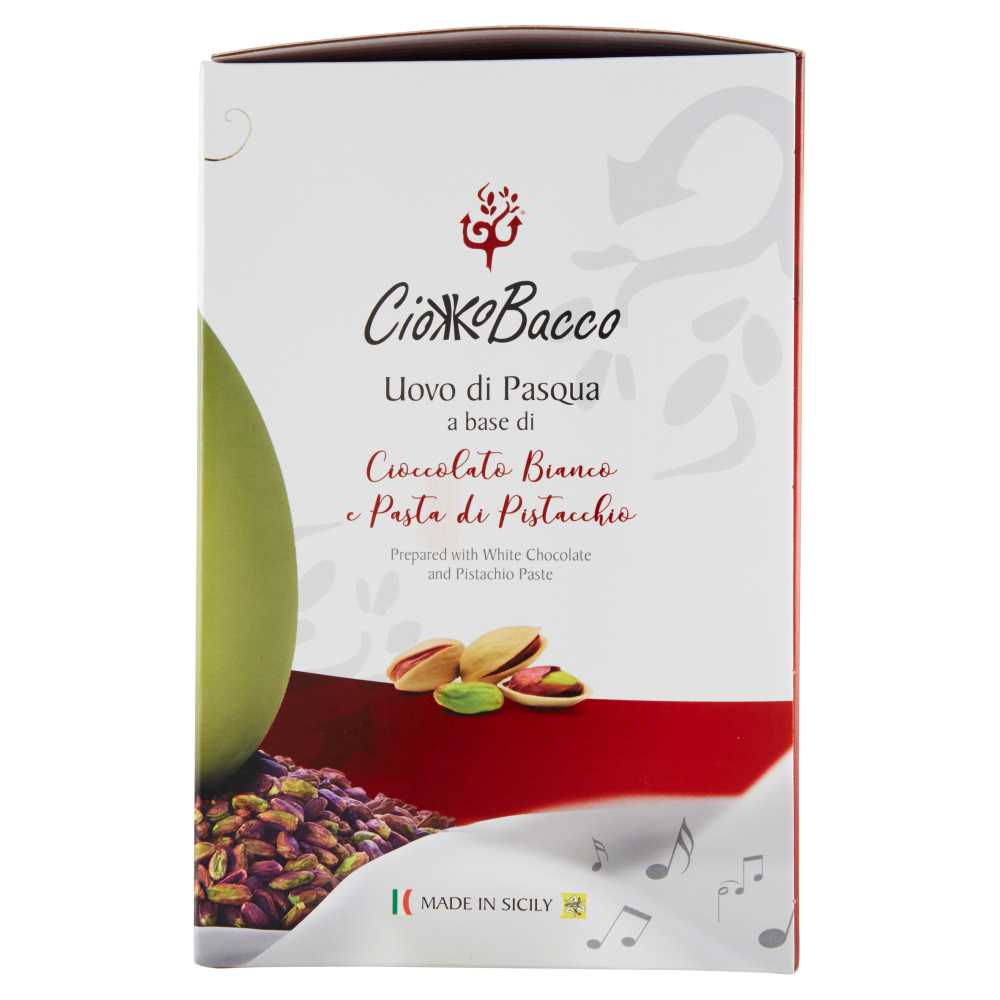 Bacco CiokkoBacco Uovo di Pasqua al Pistacchio 300 g
