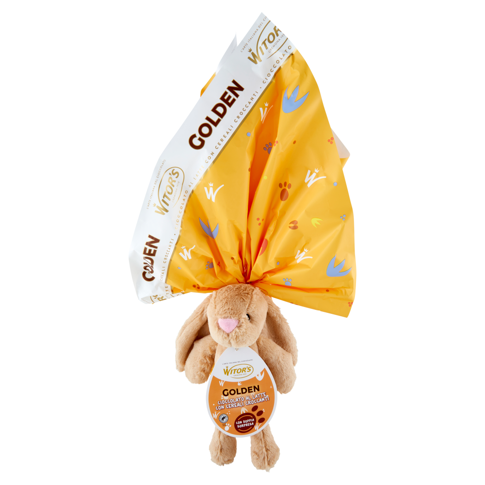 Witor's Golden Cioccolato al Latte con Cereali Croccanti 240 g