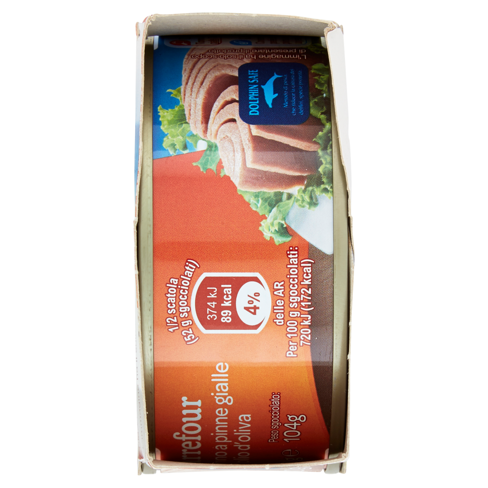 Carrefour Tonno a pinne gialle all'olio d'oliva 2 x 160 g