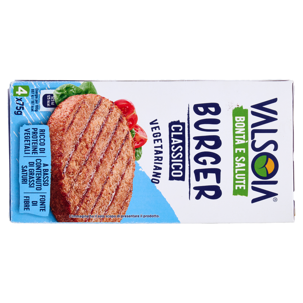 Valsoia Bontà e Salute Burger Classico 4 x 75 g