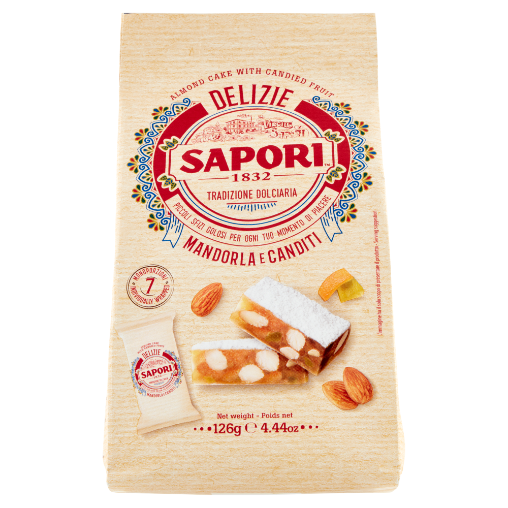 Sapori Delizie Mandorla e Canditi 126 g