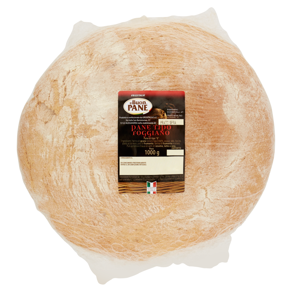 il Buon Pane Pane Tipo Foggiano 1000 g
