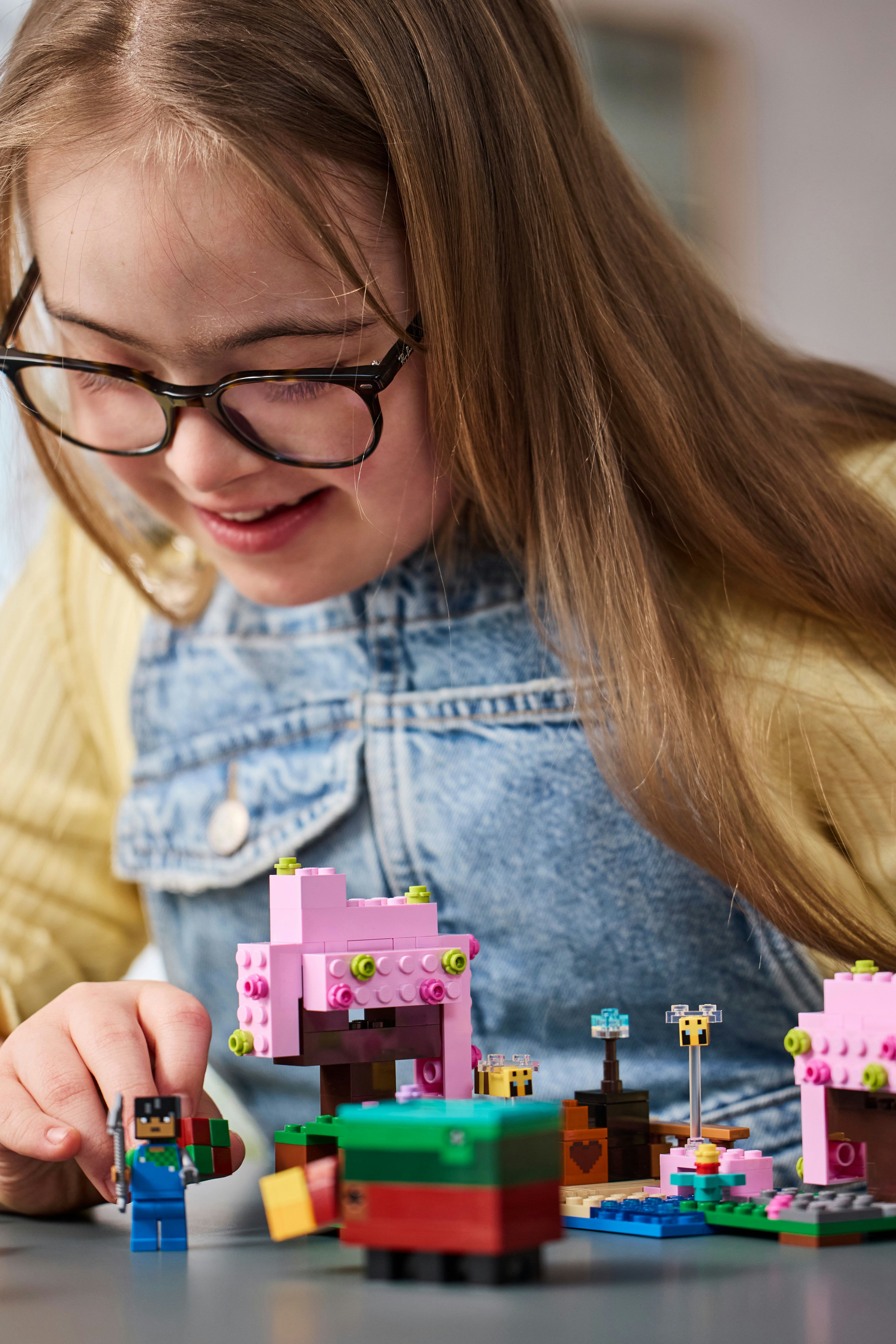 LEGO Minecraft Il giardino del ciliegio in fiore
