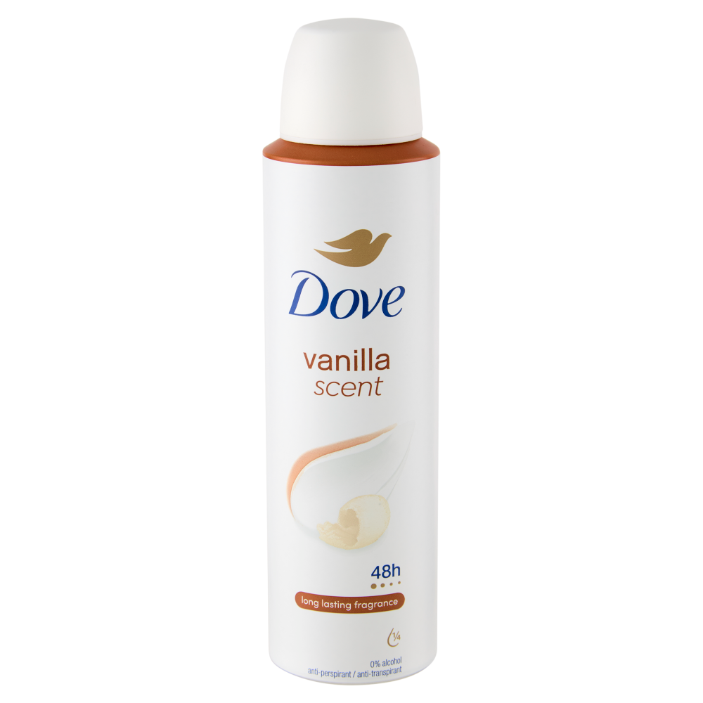 Dove vanilla scent anti-perspirant 150 ml